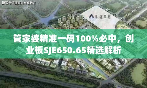 管家婆精准一码100%必中，创业板SJE650.65精选解析